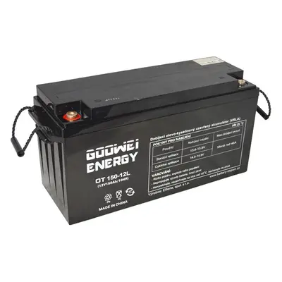 GOOWEI ENERGY OTL150-12 150Ah 12V