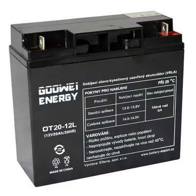 GOOWEI ENERGY OTL20-12 20Ah 12V