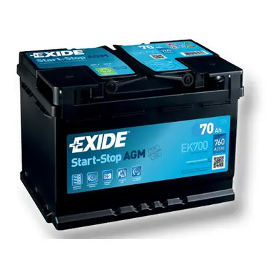 Exide Star-Stop AGM 12V 70Ah 760A EK700