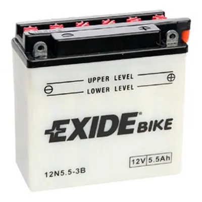 Motobaterie EXIDE BIKE Conventional 5,5Ah, 12V, 12N5.5-3B