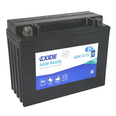 Motobaterie EXIDE BIKE AGM Ready 21Ah, 12V, AGM12-23 (YTX24HL-BS)