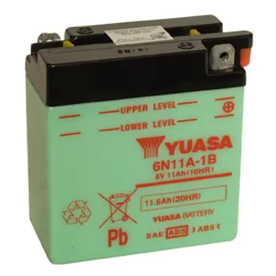 Motobaterie YUASA (originál) 6N11A-1B, 6V, 11Ah