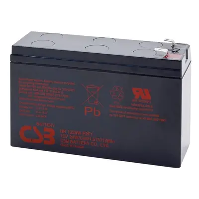 CSB 12V 6,4Ah HR1224W F2F1