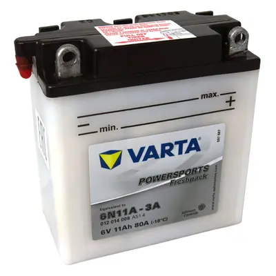 Motobaterie VARTA 6N11A-3A, 11Ah, 6V