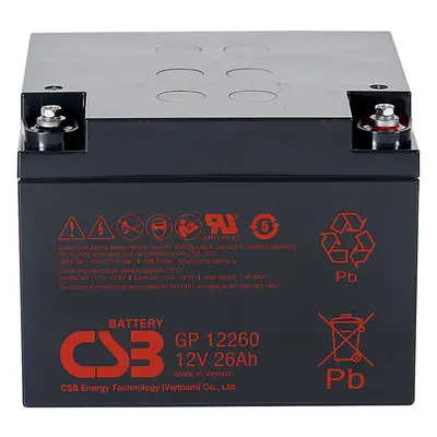 CSB GP12260I 12V 26Ah