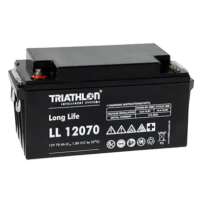 TRIATHLON LL12070 (12V - 70Ah) Záložní baterie "long life"