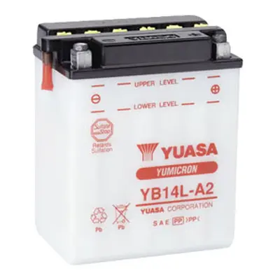 Motobaterie YUASA (originál) YB14L-A2, 12V, 14Ah