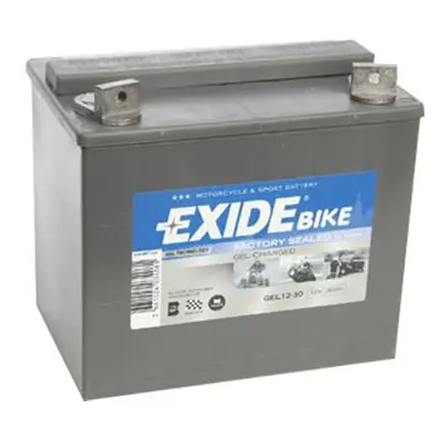 Motobaterie EXIDE BIKE GEL 30Ah, 12V, GEL12-30