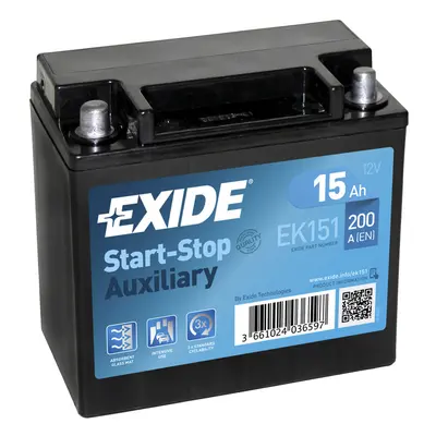 Exide Start-Stop 12V 15Ah 200A EK151