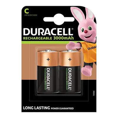 DURACELL nabíjecí článek 3000mAh, 1.2V, C (HR14)