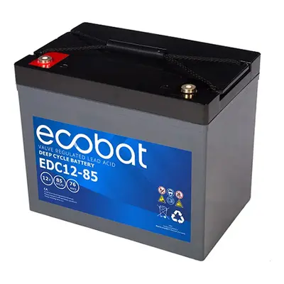 Ecobat Trakční baterie EDC12-85, 85Ah, 12V