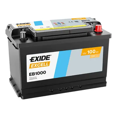 EXIDE Excell 12V 100Ah 720A EB1000