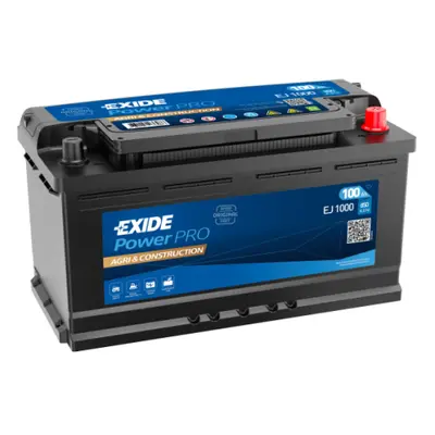 EXIDE PowerPRO Agri & Construction AGM 12V 100Ah 850A EJ1000