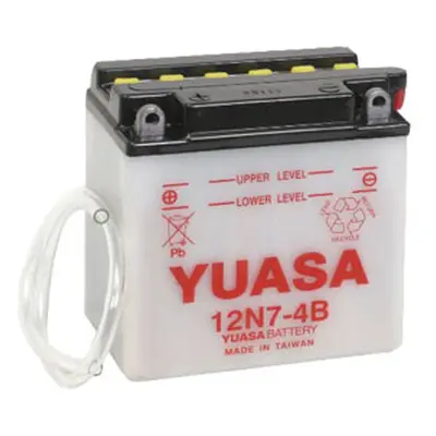 Motobaterie YUASA (originál) 12N7-4B, 12V, 7Ah