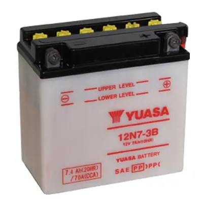 Motobaterie YUASA (originál) 12N7-3B, 12V, 7Ah