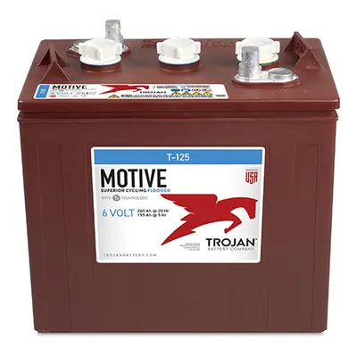 Trakční baterie Trojan T 125, 240Ah, 6V