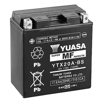 YUASA YTX20A-BS 12V 17Ah