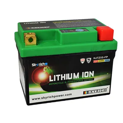 Skyrich Lithium motobaterie HJTZ5S-FP (12V 24Wh) 2Ah