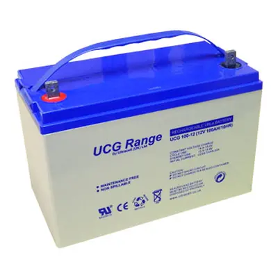 Ultracell UCG100-12 (12V - 100Ah), VRLA-GEL trakční baterie