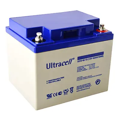 Ultracell UCG45-12 (12V - 45Ah), VRLA-GEL trakční baterie