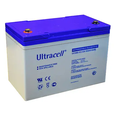 Ultracell UCG85-12 (12V - 85Ah), VRLA-GEL trakční baterie