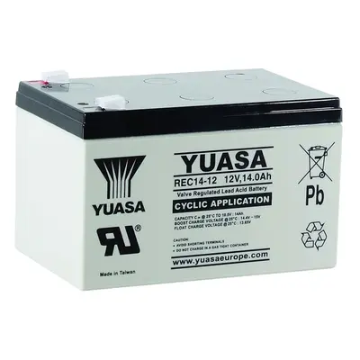 Trakční baterie YUASA REC14-12 14Ah 12V