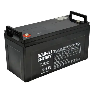 Trakční (GEL) baterie GOOWEI ENERGY OTL120-12 120Ah 12V