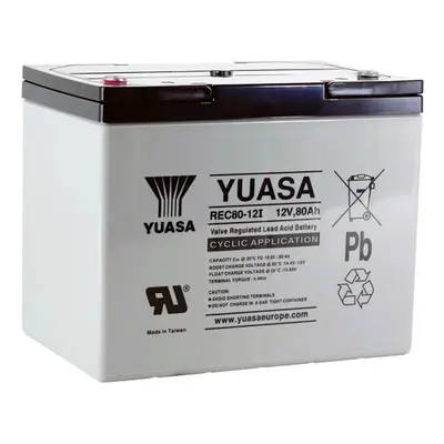 Trakční baterie YUASA REC80-12I 80Ah 12V