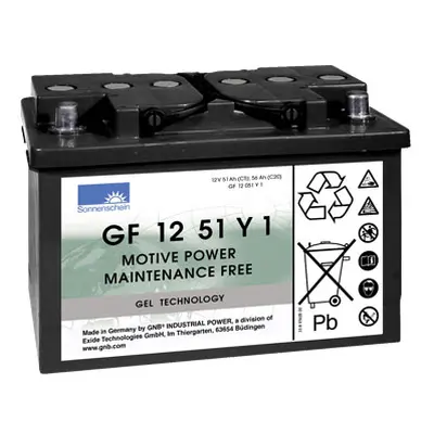 Akumulátor SONNENSCHEIN GF 12 051 Y 1 12V C5/51Ah C20/56Ah