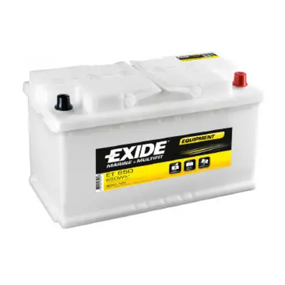 Exide Equipment 12V 80Ah 600A ET550