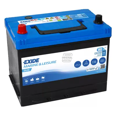 Baterie EXIDE DUAL 80Ah 12V ER350