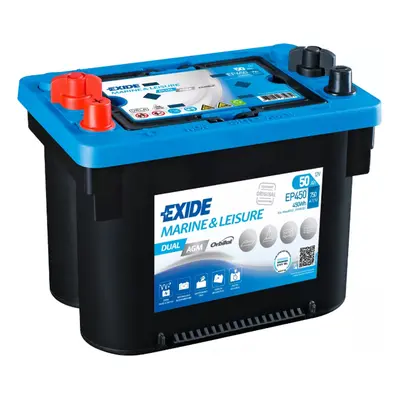 Baterie EXIDE DUAL AGM 50Ah, 12V, EP450