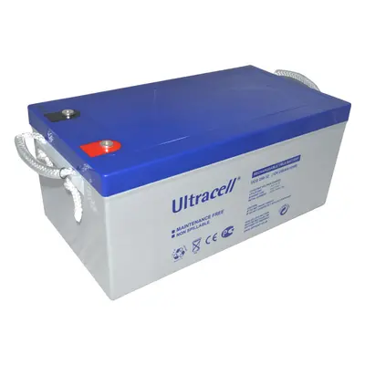 Ultracell UCG250-12 (12V - 250Ah), VRLA-GEL trakční baterie