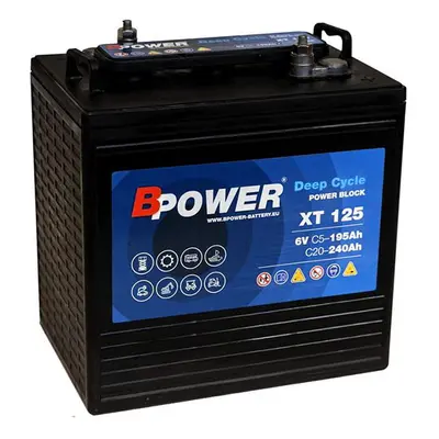 Trakční baterie BPOWER XT 125 240Ah 6V