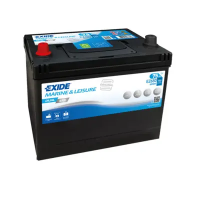 Baterie EXIDE DUAL EFB 75Ah 12V EZ650