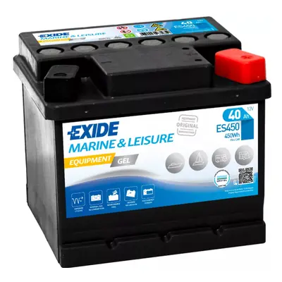 Exide Equipment Gel 12V 40Ah 280A ES450