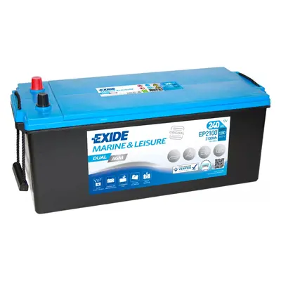 Baterie EXIDE DUAL AGM 240Ah 12V EP2100