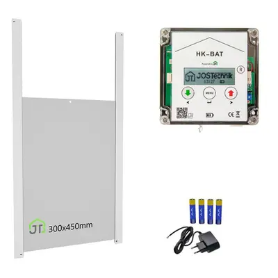 Automatické otevírání kurníku JOSTechnik HK-Bat 30x45 D BS0540