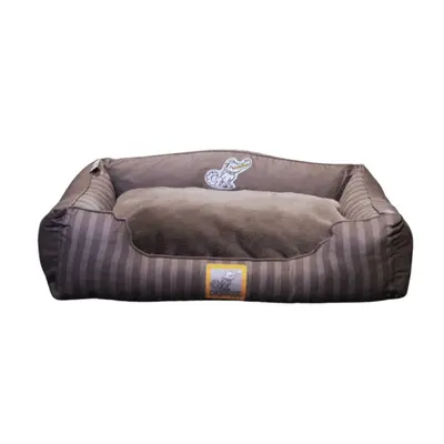 CROCODOG STRIPED PET BED