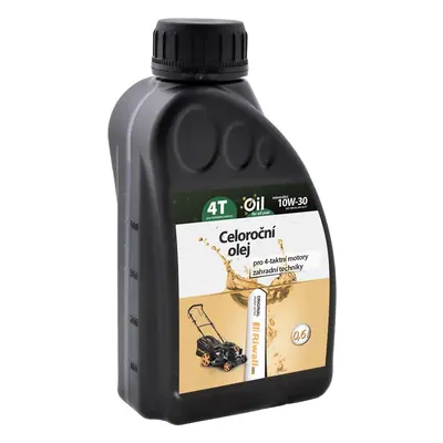 Celoroční olej RIWALL pro 4-taktní motory (0.6l, SAE10W-30) GDRACC00002