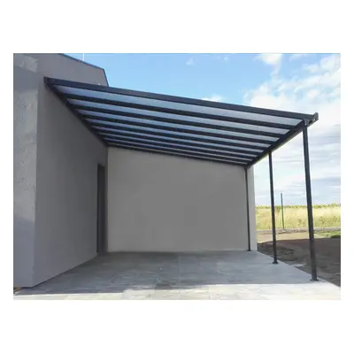 Hliníková pergola Terrassendach original 3,06 x 3,06 m - antracit GU4293153