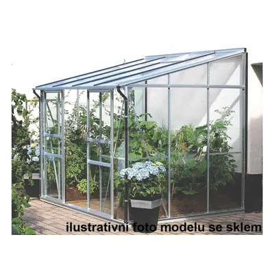 Polykarbonátový skleník VITAVIA IDA 5200, PC 4 mm, stříbrný LG298