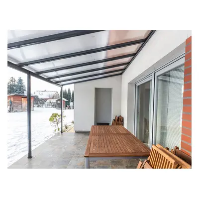 Hliníková pergola Terrassendach original 5,46 x 3,06 m - antracit GU4293159