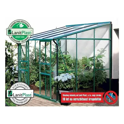 Polykarbonátový skleník VITAVIA IDA 5200, PC 4 mm, zelený LG1124