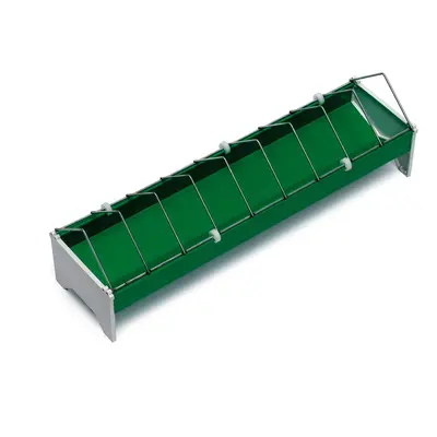 Bravson Žlabové krmítko pro slepice plastové CF033.10P - 13x50cm