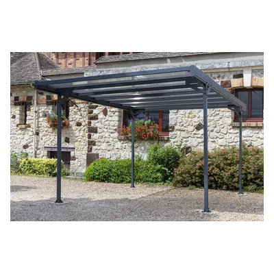 Kovový přístřešek / carport TRIGANO JARDIN MISTRAL LG2460