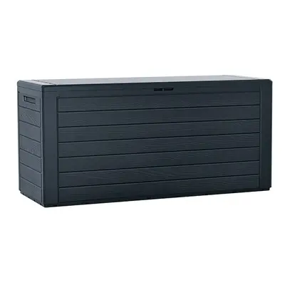 Zahradní box WOODEBOX 280 l - antracit 116 cm PRMBWL280-S433