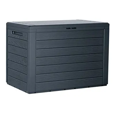 Zahradní box WOODEBOX 190 l - antracit 78 cm PRMBWL190-S433