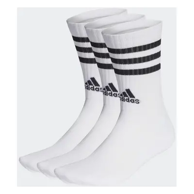 Ponožky 3-Stripes Cushioned Crew – 3 páry