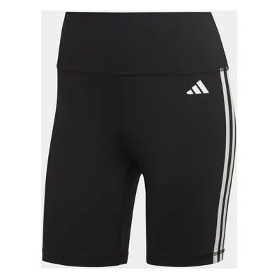 Legíny Training Essentials 3-Stripes High-Waisted Short